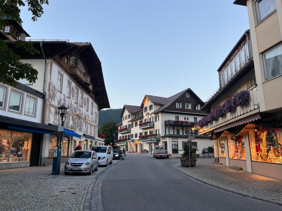 Appartamento Alpina Haus Oberammergau Esterno foto